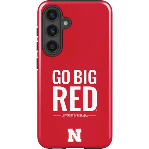 University of Nebraska Go Big Red Galaxy S24 Impact Case